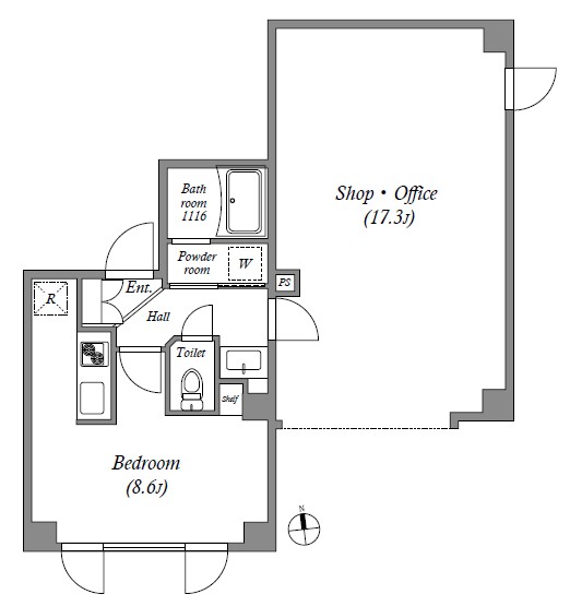 A(101号室)タイプ